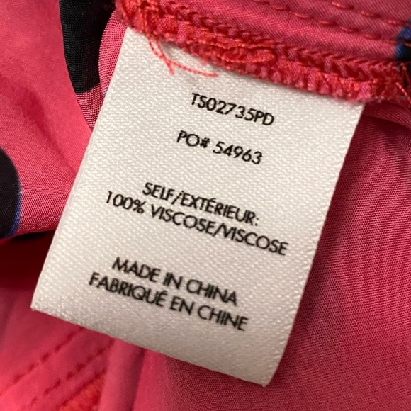 Derek Lam 10 Crosby Olina Dot-Print Top Pink Blouse Tie Waist Kit Hoover Polka - Picture 9 of 14